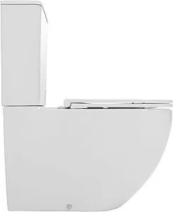 Унитаз-компакт безободковый Allen Brau Priority Tornado белый 4.31006.20+4.31007.20, 3