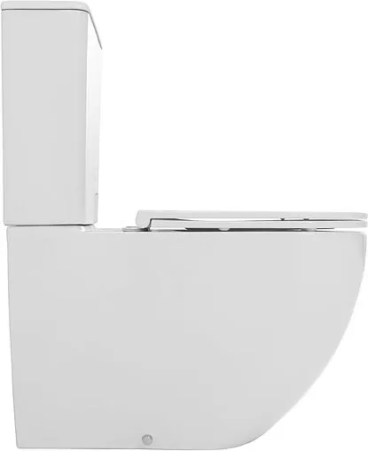 Унитаз-компакт безободковый Allen Brau Priority Tornado белый 4.31006.20+4.31007.20