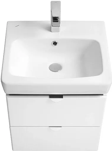 Тумба под умывальник подвесная Aquaton Скай PRO 60 белый глянец 1A238201SY010