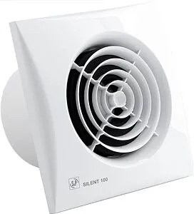 Вентилятор вытяжной Soler & Palau SILENT-100 CRZ белый Вентилятор вытяжной Soler & Palau SILENT-100 CRZ белый, 3