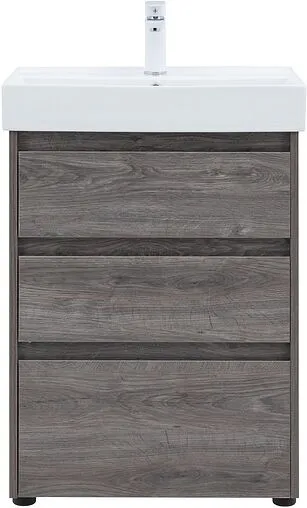 Тумба под умывальник напольная Aquanet Nova Lite 60 дуб рошелье 00302470