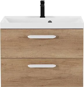 Тумба-умывальник подвесная BelBagno AURORA 70 Rovere Nebrasca Nature AURORA-700-2C-SO-RNN+BB700/450-LV-MR-AST, 1