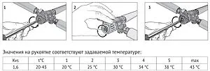 Трехходовой термостатический смесительный клапан 1&quot; +20...+43°С Kvs 1.6 Uni-Fitt 351G0140, 4