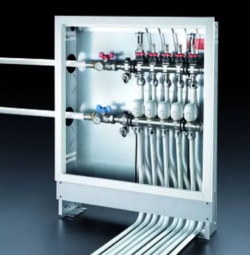 Кран шаровый с термометром ¾&quot;в x 1&quot;н Oventrop 1406583