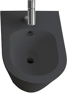 Биде подвесное Logan L3WB AVVA черный матовый 00288927 Биде подвесное Logan L3WB AVVA черный матовый 00288927, 1