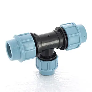 Тройник компрессионный соединительный 32мм x 32мм x 32мм Unidelta 1005032000 Тройник компрессионный соединительный 32мм x 32мм x 32мм Unidelta 1005032000, 5