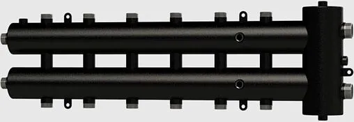 Распределительный коллектор 7 контуров с гидрострелкой 1¼&quot;н x 1&quot;н Север-R-М7 1945072