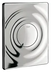 Клавиша смыва для унитаза Grohe Surf 38574000 хром глянцевый Клавиша смыва для унитаза Grohe Surf 38574000 хром глянцевый, 1