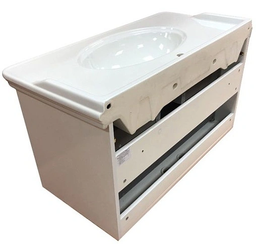 Тумба-умывальник подвесная Comforty Неаполь 100 белый 00004139025CF