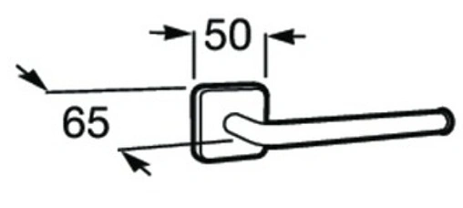 Держатель туалетной бумаги Roca Victoria хром 816663001