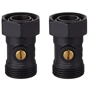 Набор нижнего подключения прямой раздельный ¾"ек x ¾"ек Royal Thermo черный RANPP13434BL Набор нижнего подключения прямой раздельный ¾"ек x ¾"ек Royal Thermo черный RANPP13434BL, 2