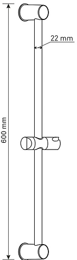 Душевая стойка Gross Aqua Mini хром GA101 Душевая стойка Gross Aqua Mini хром GA101