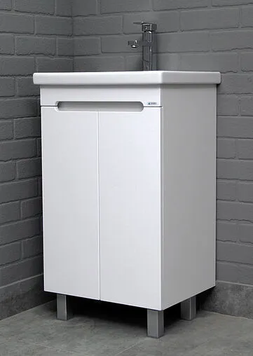 Тумба под умывальник напольная Айсберг Como 50 белый DA2503T