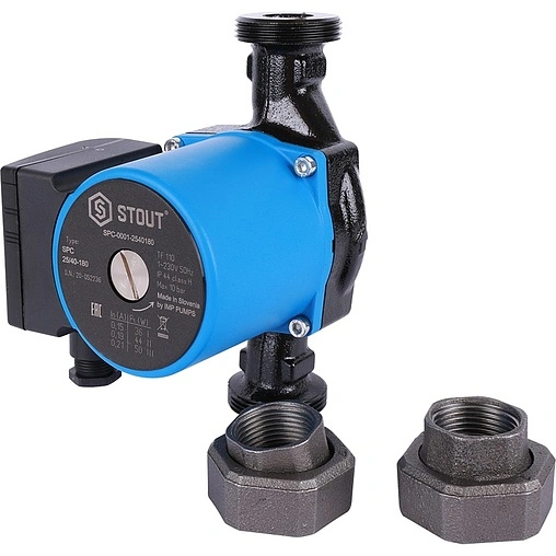 Насос циркуляционный Stout 25/40-180 SPC-0001-2540180