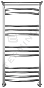 Полотенцесушитель водяной лесенка Terminus Енисей+ с полкой П13 500х1100 полированная сталь 4620768886713, 1