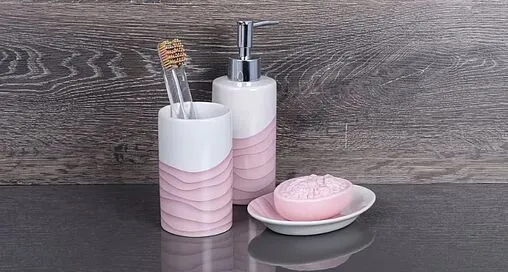 Стакан Fixsen Agat белый/розовый FX-220-3 Стакан Fixsen Agat белый/розовый FX-220-3