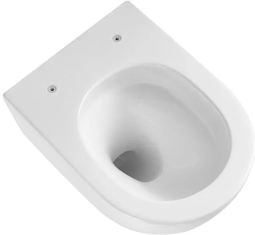 Унитаз подвесной безободковый Terminus Аврора Monolit Tornado белый 01WM49x36W