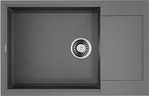 Мойка кухонная Omoikiri Sakaime 78-LB-GR leningrad grey 4993555, 1