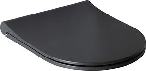Крышка-сиденье для унитаза с микролифтом Allen Brau Priority Smartfix антрацит 4.31004.AN Крышка-сиденье для унитаза с микролифтом Allen Brau Priority Smartfix антрацит 4.31004.AN, 1