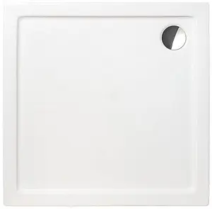 Поддон для душа акриловый низкий 1000x1000мм Roltechnik Flat Kvadro 8000120 Поддон для душа акриловый низкий 1000x1000мм Roltechnik Flat Kvadro 8000120, 1