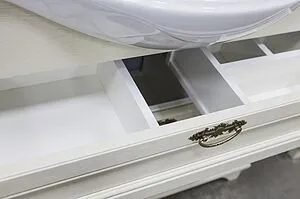 Тумба-умывальник напольная Aquaton Идель 105 дуб белый 1A1978K1IDM70, 5