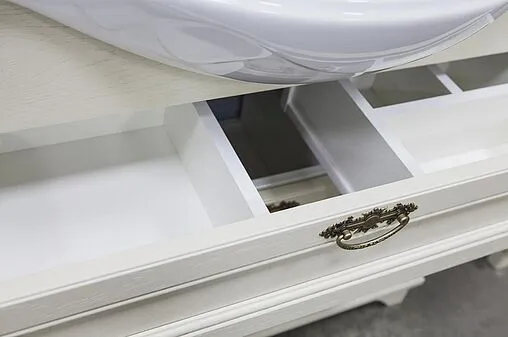 Тумба-умывальник напольная Aquaton Идель 105 дуб белый 1A1978K1IDM70