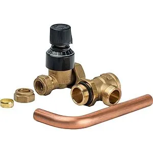 Байпас для насосно-смесительного узла ¾"н x ¾"нг Stout SDG-0020-003002 Байпас для насосно-смесительного узла ¾"н x ¾"нг Stout SDG-0020-003002, 1