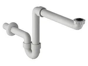 Сифон трубный для раковины Geberit белый 151.107.11.1 Сифон трубный для раковины Geberit белый 151.107.11.1, 1