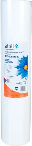 Картридж для механической очистки воды Big Blue 20&quot; Atoll МП-20В BB20 ATECRT027