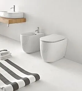 Унитаз приставной безободковый Kerasan Nolita Tornado белый 531901, 3