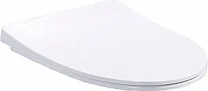 Крышка-сиденье для унитаза с микролифтом BelBagno Alpha белый BB2177SC, 1