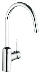 Смеситель для кухни с выдвижным изливом Kludi Bozz хром 428510576 Смеситель для кухни с выдвижным изливом Kludi Bozz хром 428510576, 1