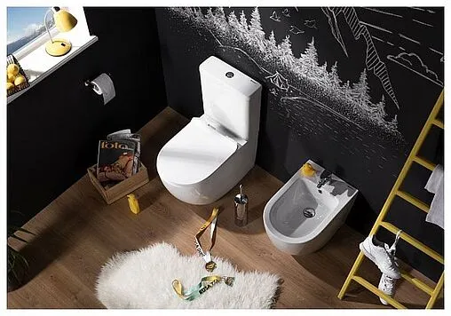 Чаша унитаза Aquanet Cetus-C1 Rimless белый