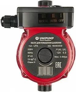 Насос для повышения давления Unipump UPА 15-120 75438 Насос для повышения давления Unipump UPА 15-120 75438, 1