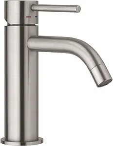 Смеситель для раковины Paffoni Light полированная сталь LIG071ST, 1