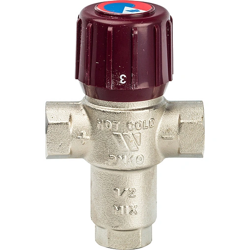 Трехходовой термостатический смесительный клапан ½&quot; +42...+60°С Kvs 1.5 WATTS Aquamix AM62C 10022122