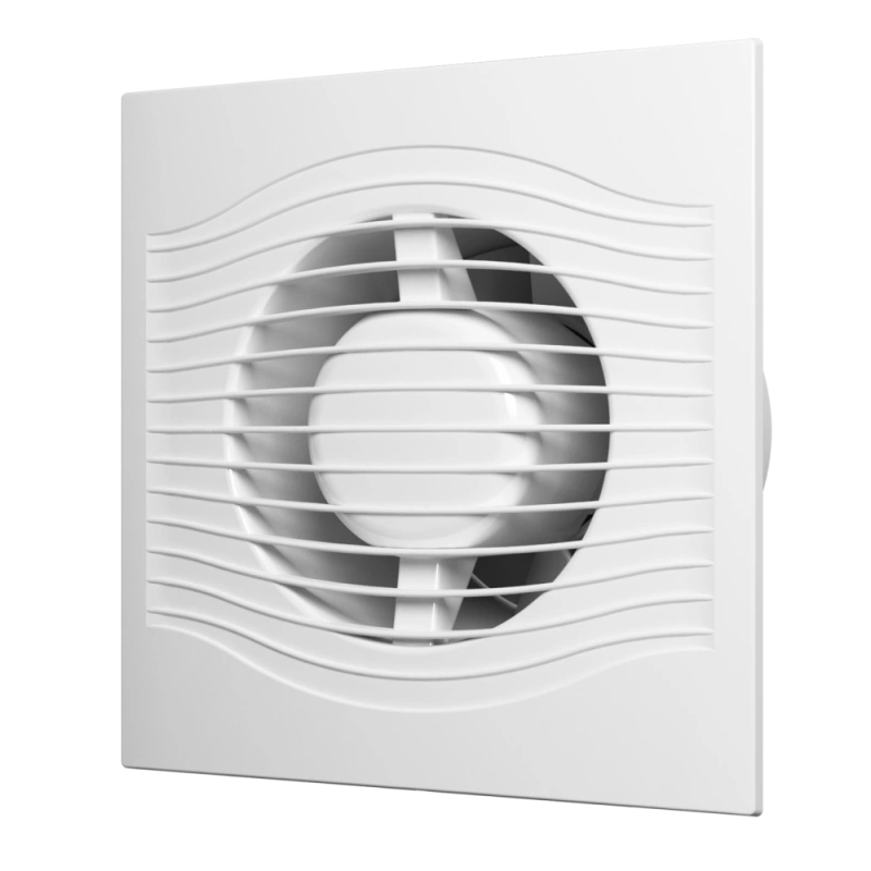 Вентилятор вытяжной D=125мм белый DiSiTi Slim 5C