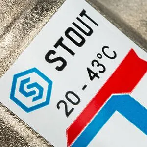 Трехходовой термостатический смесительный клапан ¾&quot; +20...+43°С Kvs 1.6 Stout SVM-0020-164320, 4