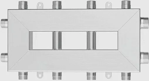 Распределительный коллектор 5 контуров с гидрострелкой 1¼&quot;н x 1&quot;н Север-Компакт+(Aisi) 1915053