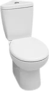 Унитаз-компакт угловой Serel Friendly белый 6706, 1