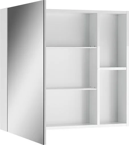 Шкаф-зеркало Айсберг Веста 80 белый DV5920HZ