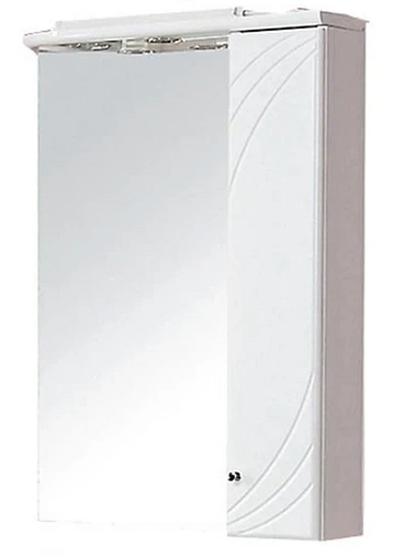 Шкаф-зеркало Aquaton Пинта М 60 R белый 1A013202PT01R