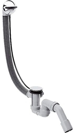 Слив-перелив для ванны Hansgrohe Flexaplus хром 58143000