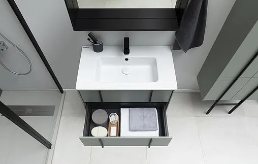 Тумба-умывальник подвесная Allen Brau Reality 90 олива 1.32006.CGM+