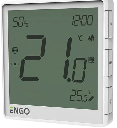 Проводной комнатный терморегулятор ZigBee ENGO белый EONE-230W