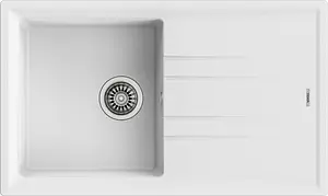 Мойка кухонная Teka Stone 50 B-TG 1B 1D белый арктик 115330019 Мойка кухонная Teka Stone 50 B-TG 1B 1D белый арктик 115330019, 1