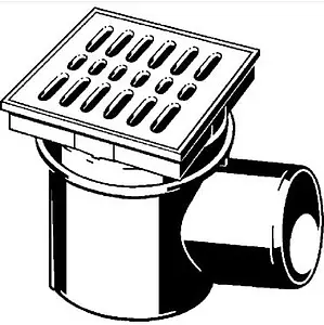 Трап подвальный Viega Kellermeister 4956 150x150мм 106003 Трап подвальный Viega Kellermeister 4956 150x150мм 106003, 2