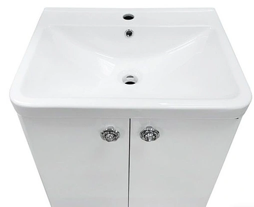 Тумба-умывальник напольная Comforty Флоренция 60 белый 00003127387CF