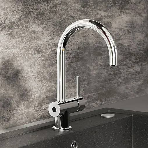 Смеситель для кухни Am.Pm Like S хром F8007900