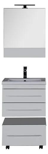 Шкаф-зеркало Aquanet Верона 58 L белый 00175344